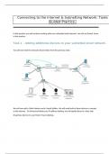 Connecting to the Internet & Subnetting Network&colon; Tasks Guided Practice&period;