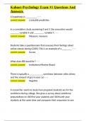 Kahoot-Psychology Exam -1 Questions And Answers&period;docx