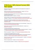 D196 Exam 100&percnt; Solved Correct 2025 New Update