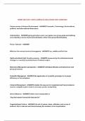 MGMT 309 TEST 1 WITH COMPLETE SOLUTIONS 100&percnt; VERIFIED&excl;&excl;