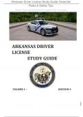 Arkansas Driver License Study Guide&colon; Essential Rules & Safety Tips Career Theory and Assessment &lpar;Louisiana Tech University&rpar;