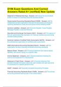 D196 Exam Questions And Correct Answers Rated A&plus; &lpar;verified&rpar; New Update