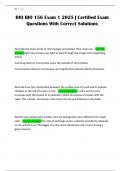 RIO BIO 156 Exam 1 2025 &vert; Certified Exam Questions With Correct Solutions