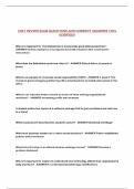 C961 REVIEW EXAM QUESTIONS AND CORRECT ANSWERS 100&percnt; VERIFIED&excl;&excl;