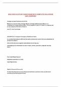 WGU D333 OA STUDY GUIDE EXAM WITH COMPLETE SOLUTIONS 100&percnt; VERIFIED&excl;&excl;