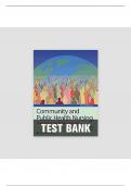 Test Bank For Community and Public Health Nursing&comma; 10th Edition&comma; By Cherie Rector&comma; Mary Jo Stanley&comma; All Chapters 1-30 LATEST