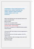 HYPERTENSION RELIAS EXAM 2025&sol;2026 &sol;ACTUAL  COMPLETE REAL EXAM SET QUESTIONS AND  CORRECT ANSWERS &lpar;VERIFIED ANSWERS&rpar;  ALREADY PASSED A&plus;&sol;GET IT 100&percnt;  ACCURATE&excl;&excl;&excl;