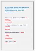 Nur 641 E Final Exam Study Guide Grand Canyon University  2025&sol;2026&vert;Actual Complete Real Exam Set Questions  And Correct solutions &lpar;Verified Answers&rpar; &vert; Get  It 100&percnt; Accurate&excl;&excl; 