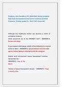 Prophecy Core mandatory III 3 &vert;2025&sol;2026 &vert;Actual Complete  Real Exam Set Questions And Correct solutions &lpar;Verified  Answers&rpar; &vert; Already graded A&plus;&period; Get It 100&percnt; Accurate&excl;&excl; 