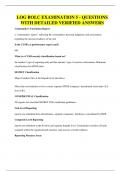 LOG BOLC EXAMINATION 5 - QUESTIONS WITH DETAILED VERIFIED ANSWERS