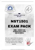 NST1501 LATEST EXAM PACK 2025 &lbrace;DETAILED QUESTIONS AND ANSWERS&rcub;