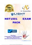 NST1501  EXAM PACK 2025 &lbrace;DETAILED QUESTIONS AND ANSWERS&rcub;