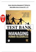 Heizer Operations Management 9th Edition By Mejia&comma; Balkin&comma; Cardy & Carson Test Bank &lpar;CH 1-17&rpar;