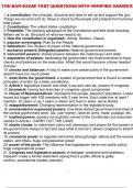 THE BAR EXAM&excl; TEST QUESTIONS WITH VERIFIED ANSWERS