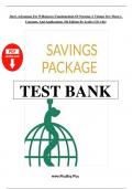 Test Bank For Davis Advantage for Wilkinson's Fundamentals of Nursing Theory&comma; Concepts and Applications&comma; 5th Edition &lpar;Leslie&comma; 2025&rpar; All Chapters 1-46 &vert; LATEST