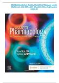 Complete Test Bank Lilleys Pharmacology For Canadian Health Care Practice 4th Edition Sealock Questions & Answers With Rationales &lpar;Chapter 1-58&rpar;
