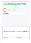 YTT-200 FINAL EXAM &vert; 342 COMPLETE QUESTIONS AND CORRECT ANSWERS &vert; ALREADY SCORED A&plus; &vert; NEW UPDATE 2025
