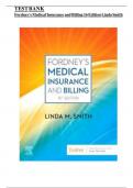 Test Bank Fordney's Medical Insurance and Billing&comma; 16th Edition &lpar;Linda Smith&rpar;