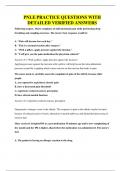 PNLE PRACTICE QUESTIONS WITH DETAILED VERIFIED ANSWERS