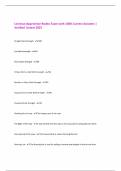 Lineman Apprentice Rodeo Exam with 100&percnt; Correct Answers &vert; Verified &vert;Latest 2025