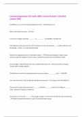 Lineman Apprentice Test with 100&percnt; Correct Answers &vert; Verified &vert;Latest 2025