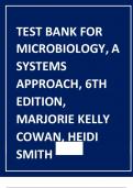 Test Bank for Microbiology A Systems Approach&comma; 6th Edition by Marjorie Kelly