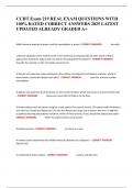 CCHT Exam 219 REAL EXAM QUESTIONS WITH 100&percnt; RATED CORRECT ANSWERS 2025 LATEST UPDATED ALREADY GRADED A&plus;