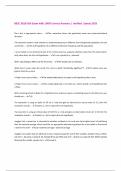 BESC 3010 Ch8 Exam with 100&percnt; Correct Answers &vert; Verified &vert;Latest 2025