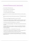 BESC 3010 Exam 3 with 100&percnt; Correct Answers &vert; Verified &vert;Latest 2025