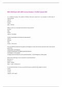 BESC 3010 Exam with 100&percnt; Correct Answers &vert; Verified &vert;Latest 2025