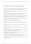 BESC 3010 TEST 2 with 100&percnt; Correct Answers &vert; Verified &vert;Latest 2025