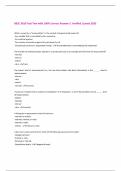   Package deal&colon;&colon;&colon; BESC 3010  Exams with 100&percnt; Correct Answers &vert; Verified &vert;Latest 2025