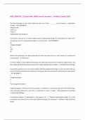 BESC 3020 CH&period; 12 Exam with 100&percnt; Correct Answers &vert; Verified &vert;Latest 2025