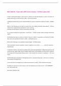 BESC 3020 CH&period; 7 Exam with 100&percnt; Correct Answers &vert; Verified &vert;Latest 2025