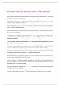 BESC 3020 CH&period; 11 Exam with 100&percnt; Correct Answers &vert; Verified &vert;Latest 2025
