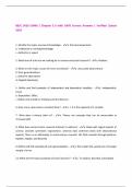 BESC 3020 EXAM 1 Chapter 1-5 with 100&percnt; Correct Answers &vert; Verified &vert;Latest 2025