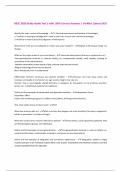 BESC 3020 Study Guide Test 1 with 100&percnt; Correct Answers &vert; Verified &vert;Latest 2025