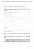 BESC Exam 1 with 100&percnt; Correct Answers &vert; Verified &vert;Latest 2025