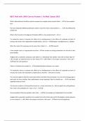 BESC Final with 100&percnt; Correct Answers &vert; Verified &vert;Latest 2025