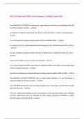 BESC T&sol;F Exam with 100&percnt; Correct Answers &vert; Verified &vert;Latest 2025