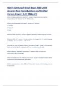 NOCTI EOPA Study Guide Exam 2025&ndash;2026 &ndash;Complete Career & Technical Education Verified Questions & Correct Answers 