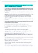 Illinois Permit Test Questions 2024 &vert;&vert; QUESTIONS WITH FULLY UPDATED SOLUTIONS&excl;&excl;