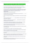 Illinois Permit Test study guide &vert;&vert; 100&percnt; SOLVED Q&A&excl;&excl;