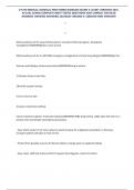 PEDIATRIC ATI PROCTORED 