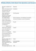 Milady Esthetics Exam Questions and Answers