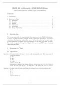 HESI A2 Mathematics 2024&sol;2025 Edition 100&percnt; Accurate Questions with Full Expert-Verified Solutions