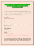 FAMILY MEDICINE AQUIFER EXAM ACTUAL QUESTIONS  AND CORRECT ANSWERS ALREADY GRADED A&plus;  GUARANTEED SUCCESS