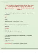 AMT's Registered Medical Assistant &lpar;RMA&rpar; Mock Exam  Latest 2025 Actual Exam&vert; Complete 100 Real Exam  Questions and Correct Answers &lpar;Verified Answers&rpar; Already  Graded A&plus; 