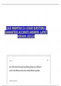  LSUS MADM760 Ch 4 EXAM QUESTIONS &vert;GUARANTEED ACCURATE ANSWERS &vert;LATEST VERSION 202526 