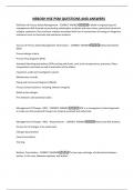 NEBOSH HSE PSM QUESTIONS AND ANSWERS